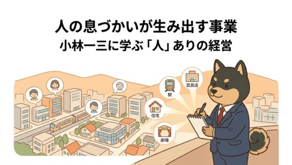 人の息づかいが生み出す事業～小林一三に学ぶ「人」ありの経営～